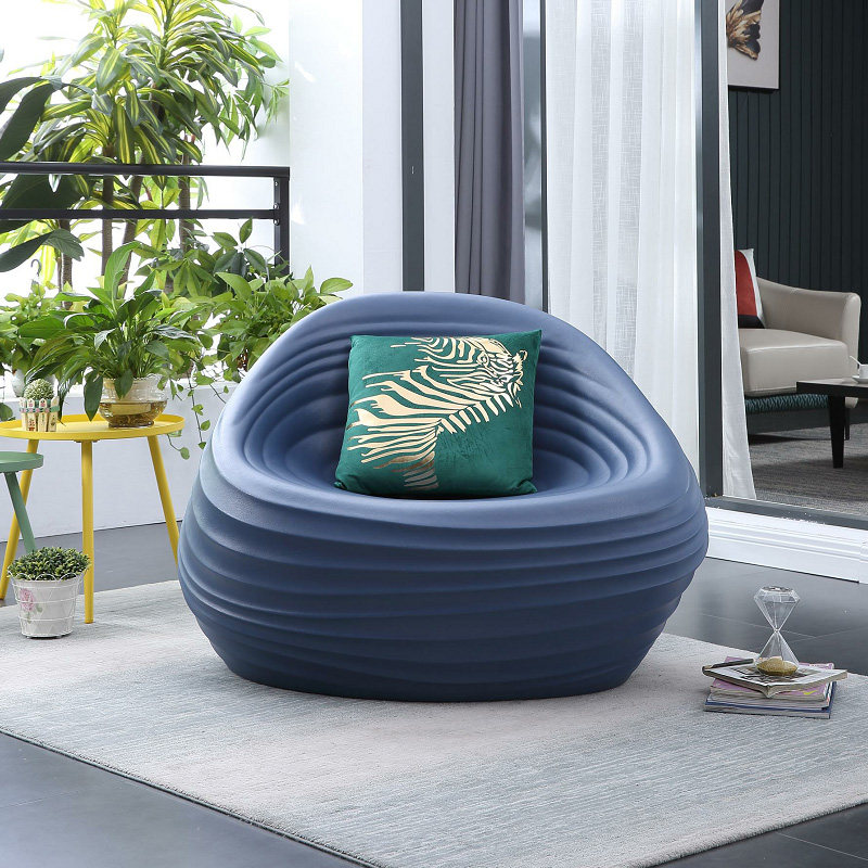 Ocean Shell Chair Lazy man sofa Northern Europe Round stool modern Simplicity designer originality Chairs &amp; Stools waterproof Sunscreenin the Residential furniture , Sofa , Beanbag  category - from Buy2taobao.com to provide professional Taobao agent buy service