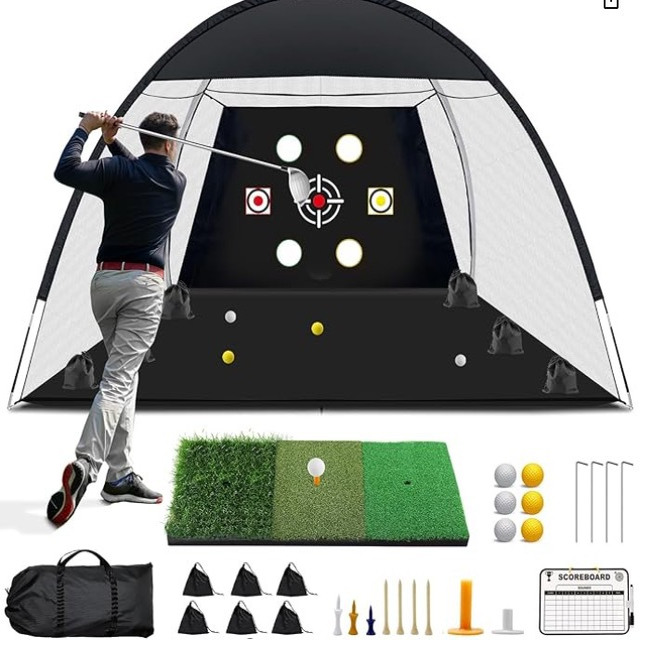 Golfnet高尔夫训练网切杆球网