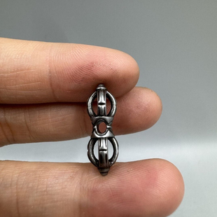 仿古藏式手工天铁托甲古朴金刚杵背云经典百搭西藏民族风文玩配饰