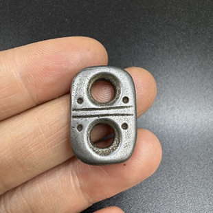 藏式天铁云铁八字环挂件配饰西藏手串项链配珠装饰散卡子背云侧挂