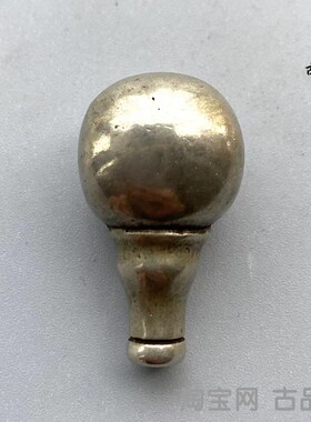 16mm西藏藏式利马白铜佛头三通项链佛珠念珠配饰文玩百搭配件
