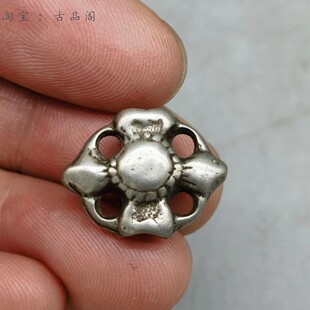 利马血铜五眼六通白铜背云百香籽手串佛珠配饰配件古朴经典款饰品