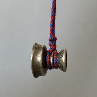 藏式利马铜手工制作小号古朴酥油灯西藏文玩吊坠挂件摆件包挂侧挂