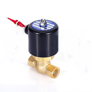 全铜常闭电磁阀水阀2W-200-20  6分气阀水阀220 24v水开关阀G3/4