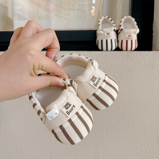 防掉透气防滑软底鞋 2025春秋宝宝学步鞋 0到1岁婴儿鞋 新生儿步前鞋