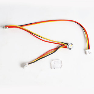 Voron2.4 SB挤出机灯 NeoPixel RGBW Mini Button PCB 焊好硅胶线