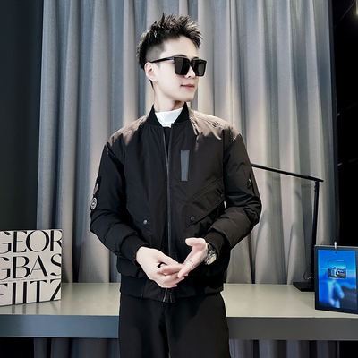 小版155矮小个子S号XS加小码修身休闲棉袄潮冬装加厚男士棉衣外套