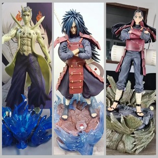火影GK 超巨大 秽土转生 门神 柱间 斑 带土雕像模型酷玩动漫手办
