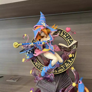 游戏王 黑魔导女孩 怪兽之决斗 半身像 栗子球二次元少女盒装手办