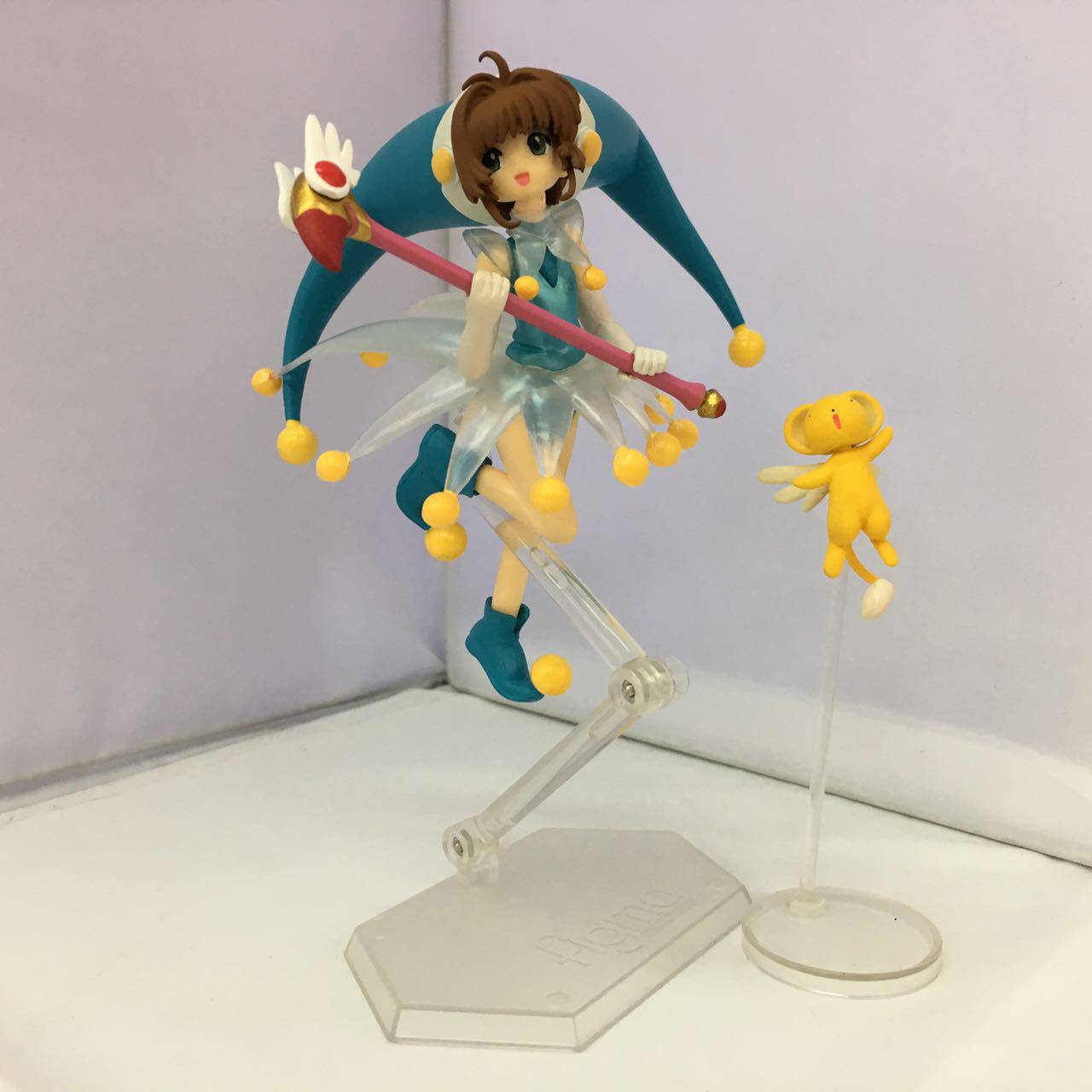 动漫 figfix魔卡少女 樱木之本樱 小樱 战斗服ver 盒装手办