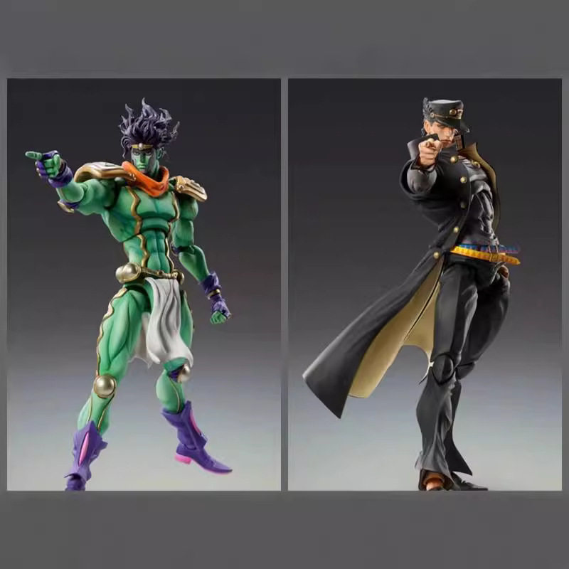 JOJO的奇妙冒险 大号 白金之星 空条承太郎 可动 模型 盒装手办