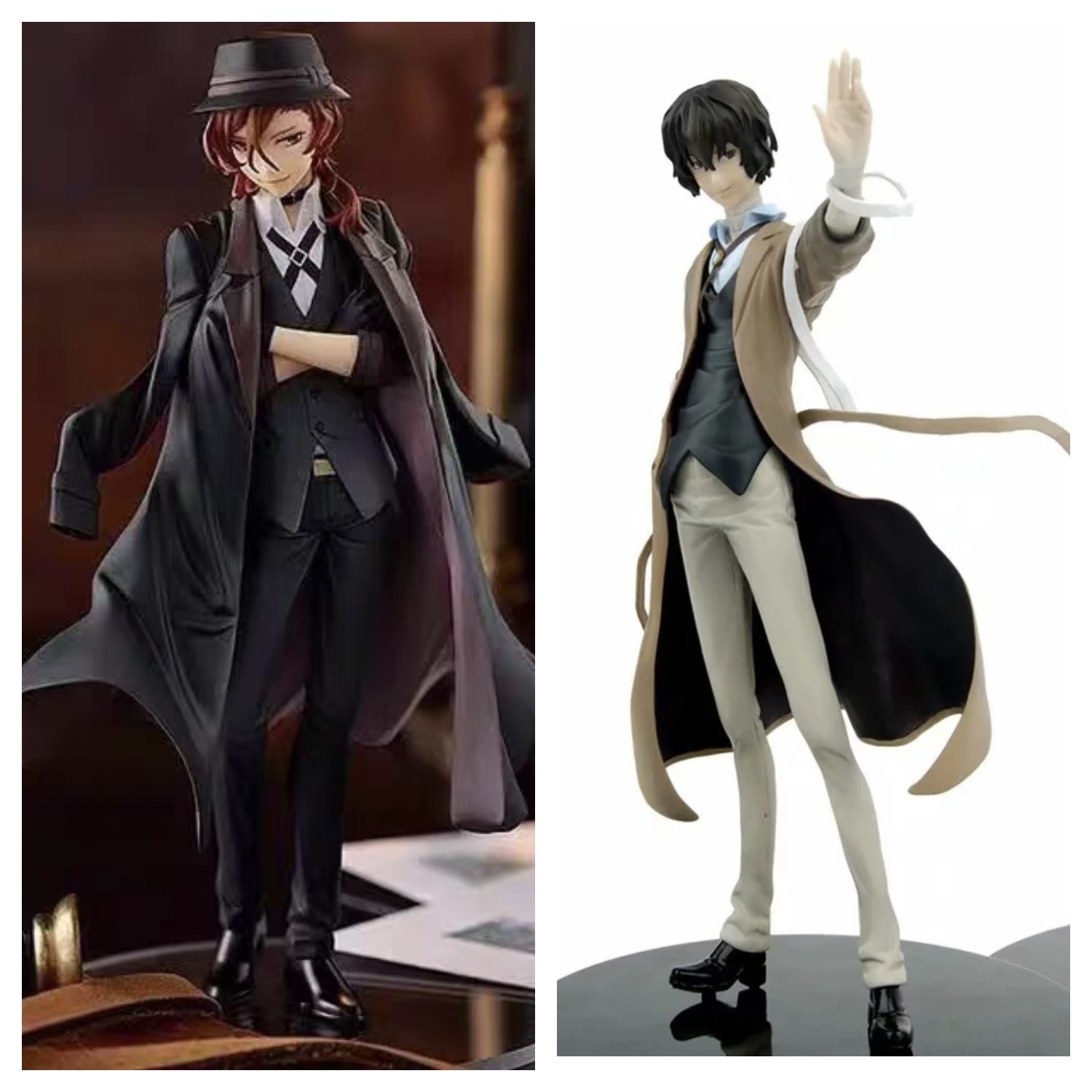 人间失格文豪野犬POP中原中也站姿礼服披风造型太宰治 1/7 手办