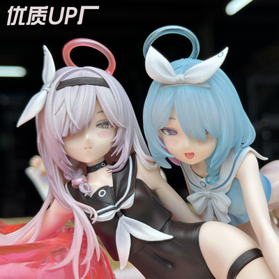 优质UP厂泳装普拉娜阿洛娜手办美少女泳圈GK二次元游戏模型摆件