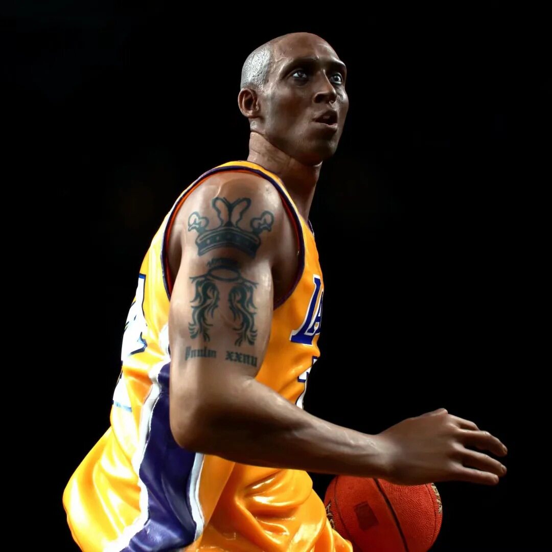 篮球明星 NBA 科比 1/6 真人头雕 黑曼巴 漫之林 GK 场景盒装手办