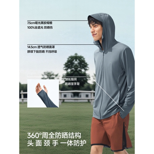 26SS-蕉下男士透气防晒衣（常规款）AS105休闲运动户外骑行防晒服