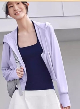 蕉下凉感短款防晒衣女AL40124防晒服防紫外线小个子短款外套AL401