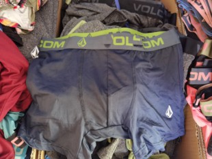 3条装出口外贸加长防磨腿男士速干高弹平角裤滑雪滑板