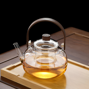 煮茶壶2026新款玻璃烧水壶耐高温煮茶器泡茶壶明火电陶炉围炉茶具