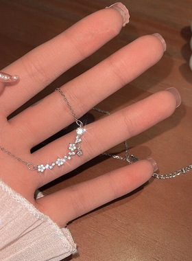 超仙锆石星星项链女精致高级感设计锁骨链2023年新款小众春夏颈链