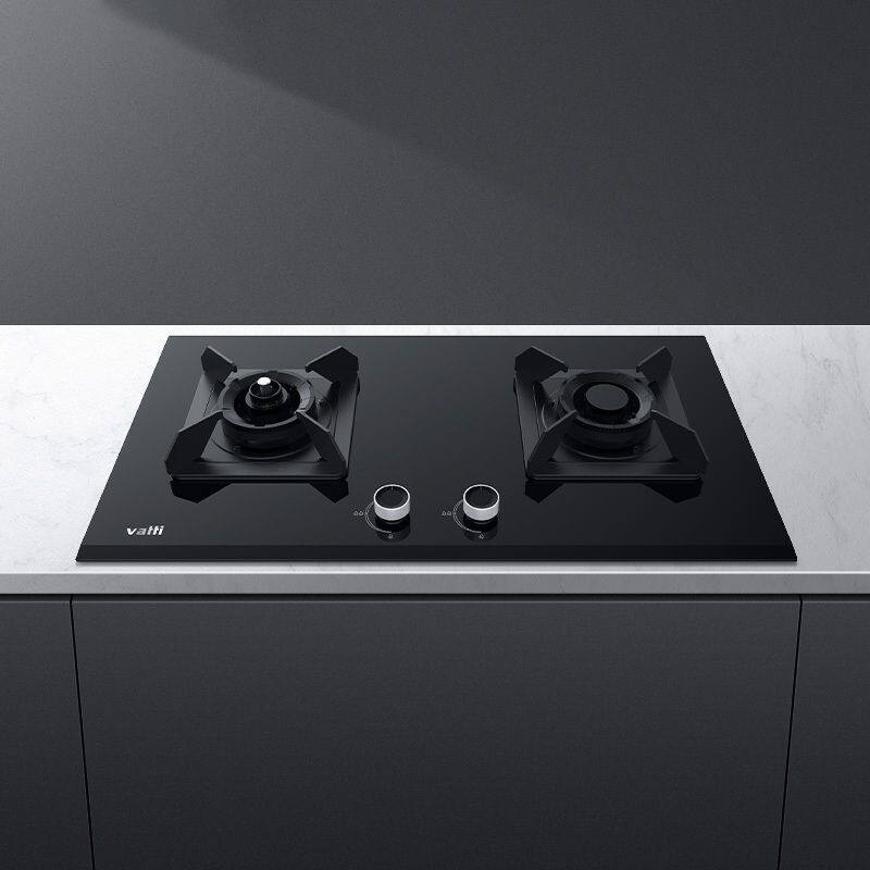 华帝燃气灶b8419bf wb1014b家用4.5火力熄火保护防干烧双灶煤气灶