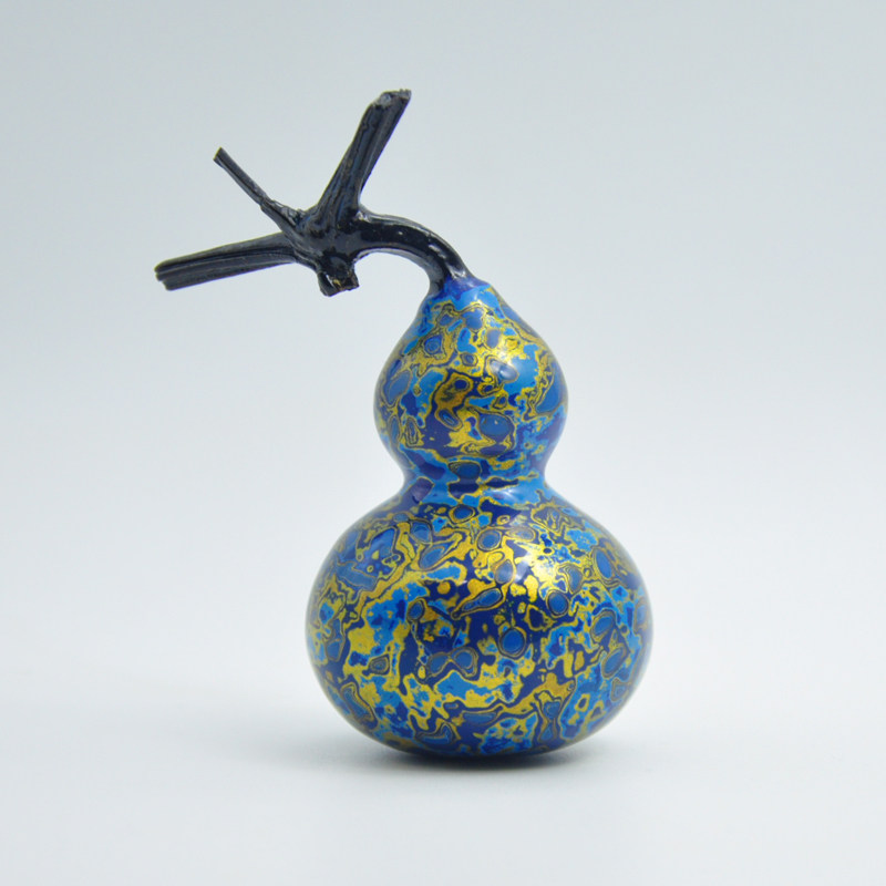 竞仙原创大漆葫芦挂件车挂饰品摆件手工礼品diy材料包漆器