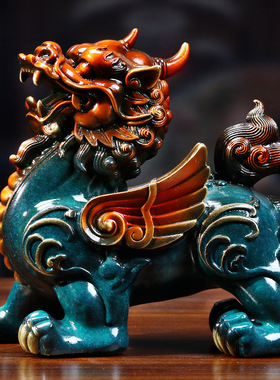 铜貔貅摆件一对镇宅家居客厅玄关装饰品厂价直销一件代发