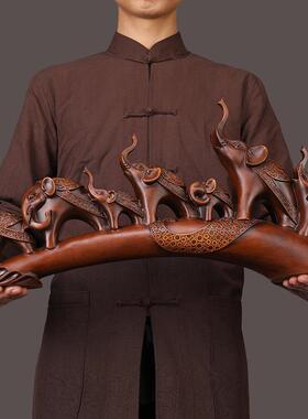 吉祥大象摆件招财创意家居摆设客厅装修饰品新房乔迁之喜礼物