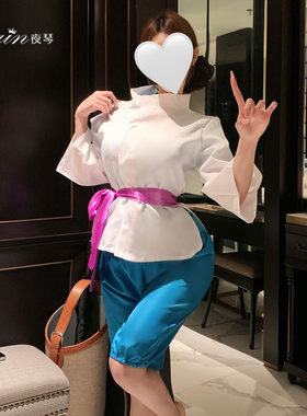 高端二次元动漫演出和服千与千寻