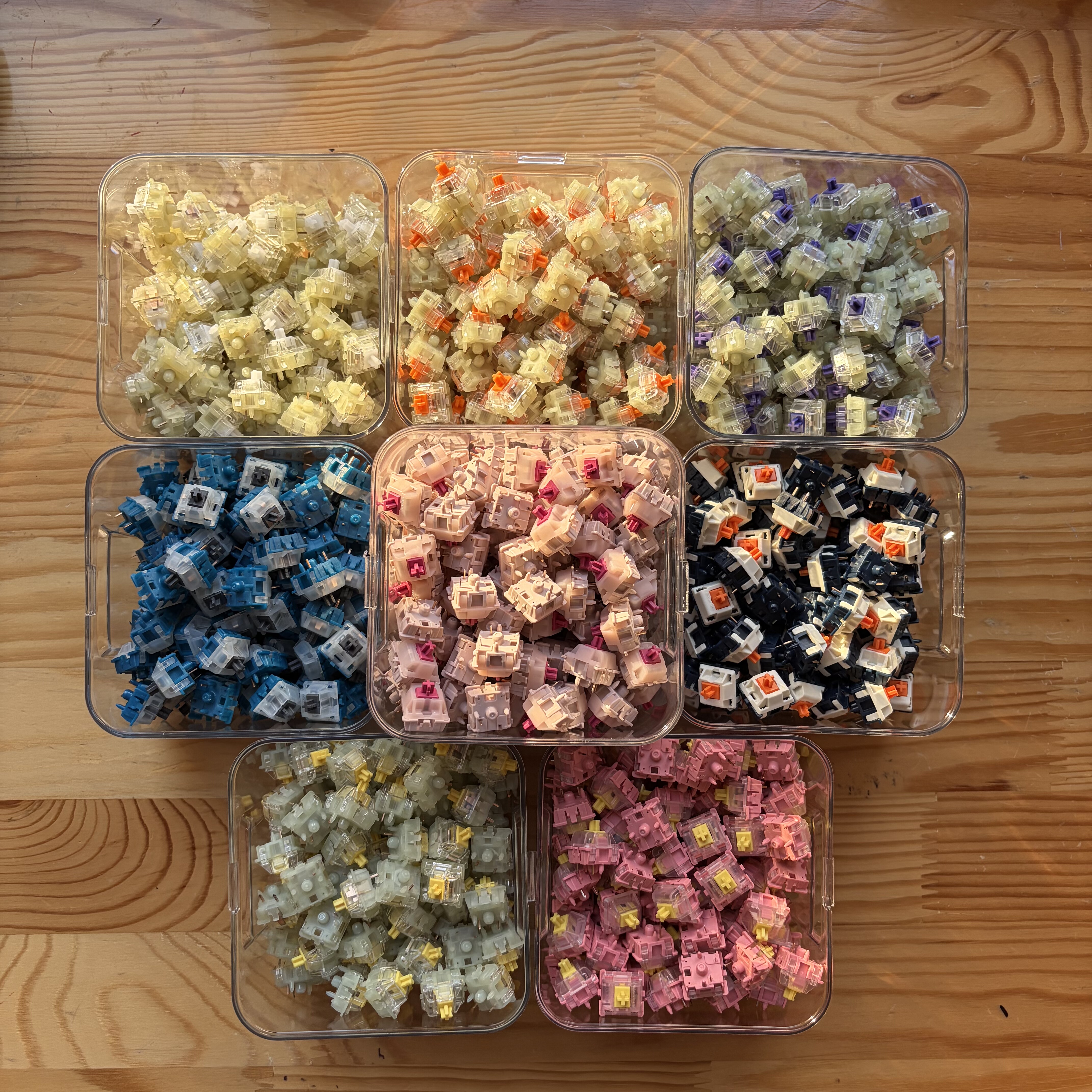 CHERRY樱桃花瓣轴MX2A黑青茶红