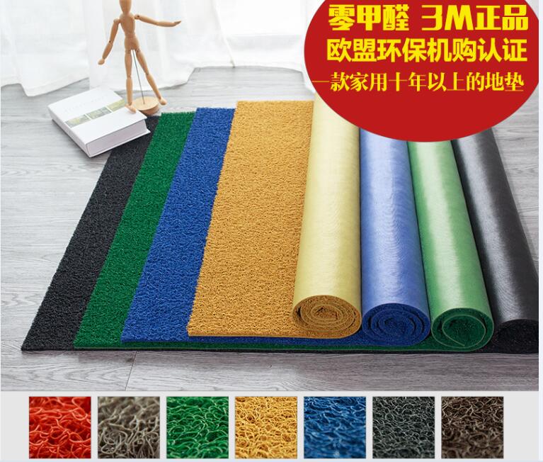 3m美国防滑电梯塑料丝圈定制logo