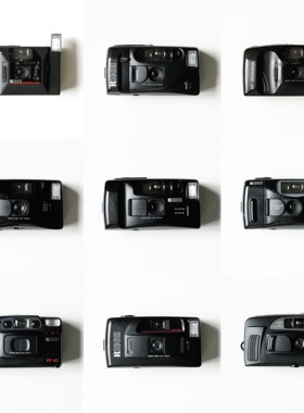 术直 | 理光合辑RICOH胶卷相机入门级摄影自动闪光灯傻瓜胶片相机