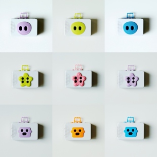 术直 | 多眼相机玩具胶卷手动超有趣拼图半格四格胶片相机礼物