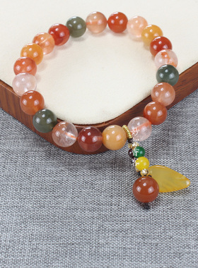 男女天然水晶手串多宝