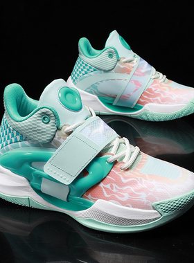 高端爆款水花5篮球鞋男女款4代夜光耐磨减震青少年学生实战运动鞋