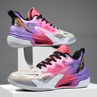 有声音实战耐磨利刃4男篮球鞋高帮䨻科技专业防滑运动鞋学生球鞋6