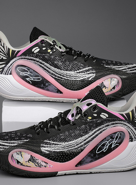 拉塞尔一代新款青少年篮球鞋男轻量透气防滑缓震实战低帮运动鞋