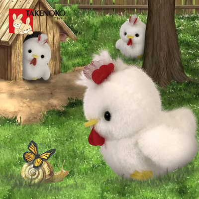 竹林千子日本品牌挂件毛绒玩具