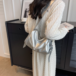 Cuteness斜挎小包包大容量包包夏天单肩斜挎包精致链条女士腋下包
