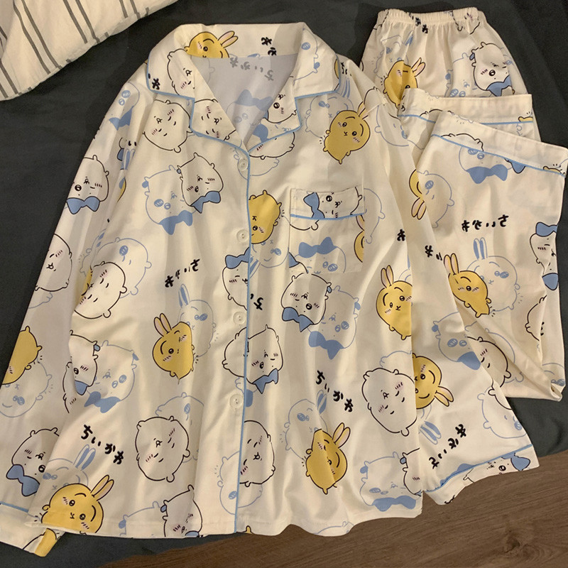 2024网红新款云朵棉长袖睡衣少女可爱甜美卡通睡衣长裤家居服套装,女士内衣/男士内衣/家居服,睡衣/家居服套装,淘宝优惠券,粉丝福利购,淘宝优惠卷