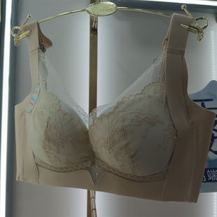 维歌正品9162中厚B杯零感罩内衣无钢圈无侧骨舒适聚拢调整型文胸