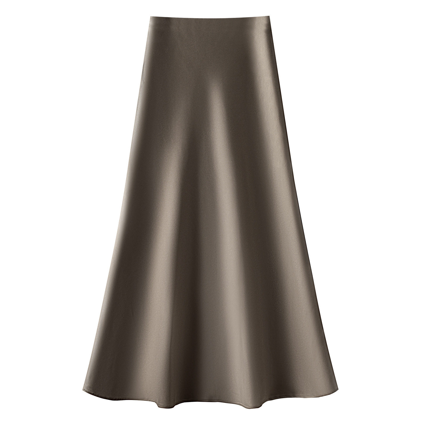 鱼尾半身裙女优雅半身裙夏季薄款高腰显瘦气质中长款醋酸鱼尾裙