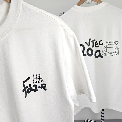 JDM汽车文化短袖t恤FD2本田TYPER