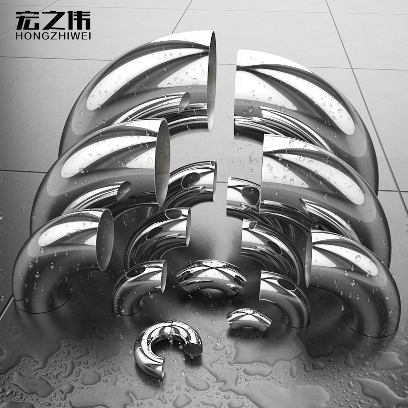 304不锈钢精品弯头楼梯扶手