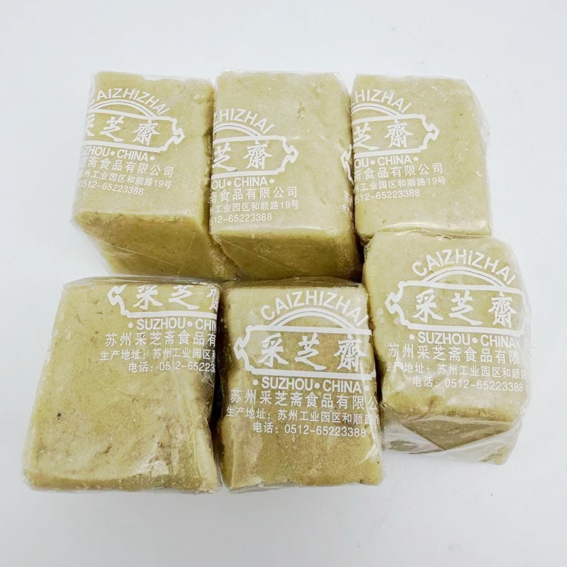 苏州特产，苏式糕点﹡酥糖类﹡采芝斋果酥花生酥散装250克