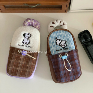 可爱大疆pocket3收纳包数据线保护套便携手提相机包多功能收纳袋