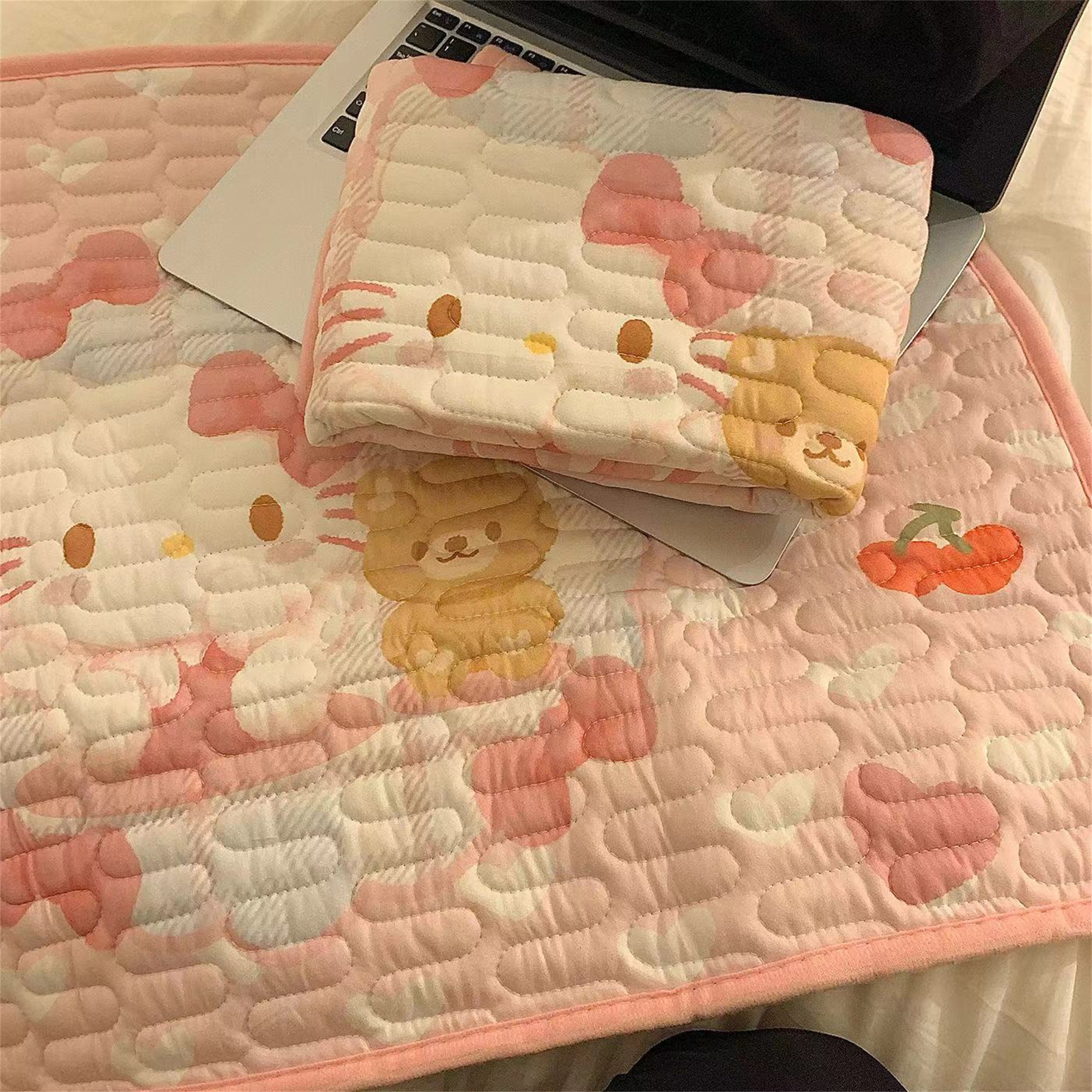 可爱猫咪姨妈垫生理经期女生卡通床垫防漏垫隔尿垫成人防水可水洗