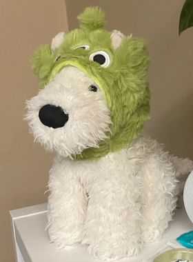 我的小狗超可爱！卡通西高地小狗玩偶毛绒公仔软乎乎修狗女生礼物