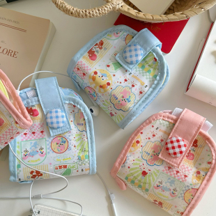 钱包ins风多巴胺零钱包女生硬币收纳多层卡包儿童学生随身小钱包