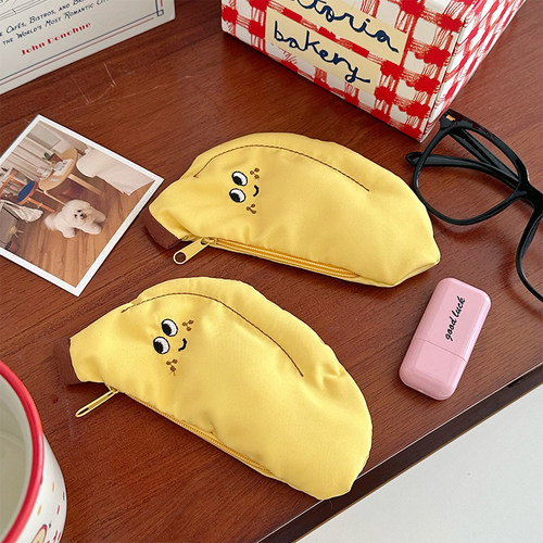 可爱小香蕉零钱包女卡通