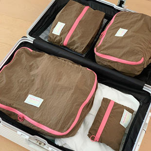 轻便旅行尼龙收纳袋大容量行李箱整理包内衣内裤衣物鞋子分装袋